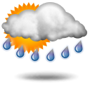 Averses de pluie,9.8°C
