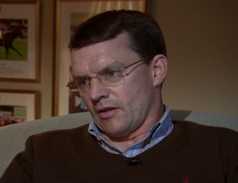 Aidan O'Brien interviewé par l'équipe du Winning Post