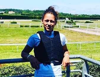 Axelle Nicco a été victime d'une double fracture du pied