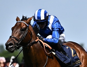 Baaeed a subi sa première défaite en terminant quatrième des Champion Stakes.