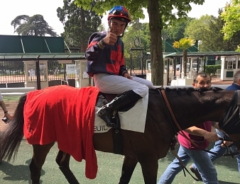 Biloute de Houelle remporte la Grande Course de Haies de Printemps