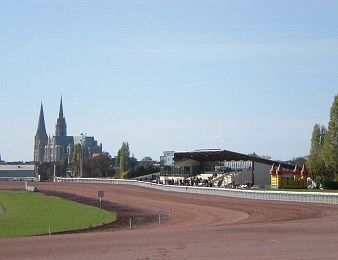 Christelle Zimmer a chuté sur l'hippodrome de Chartres