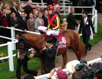 Christophe Soumillon, deuxième avec Orfèvre
