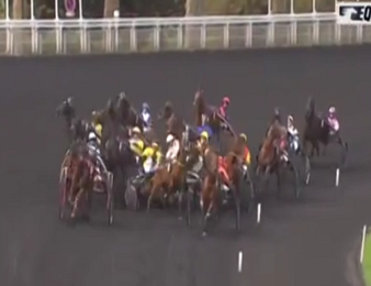 Chute dans la cinquième lundi 24 novembre à Paris-Vincennes