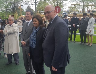 Edouard de Rothschild, Anne Hidalgo et Stéphane Travert étaient présents