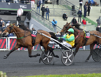 Face Time Bourbon triomphe dans le Prix d'Amérique 2021