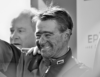Franck Nivard sur le toit de l'Europe