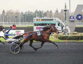 Idao de Tillard a terminé huitième lors du Prix du Bourbonnais