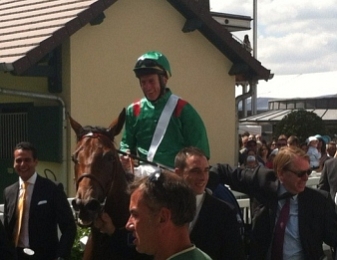 Johnny Murtagh avait remporté le Prix de Diane avec Valyra
