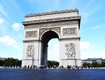 L'Arc de Triomphe en ligne de mire