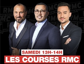L'émission Les Courses RMC a lieu tous les samedis de 13h à 14h
