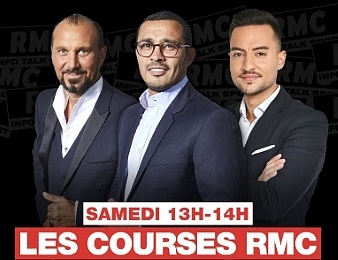 L'émission Les Courses RMC a lieu tous les samedis de 13h à 14h.