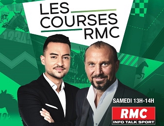 L'émission Les Courses RMC a lieu tous les samedis de 13h à 14h
