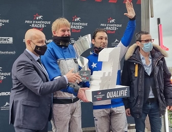 L'entourage de Cokstile qui remporte la Qualif#5