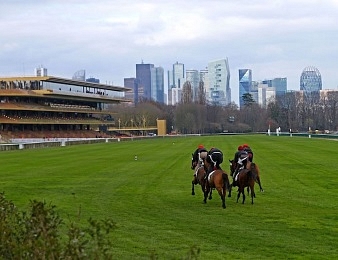 L'hippodrome de ParisLongchamp accueille rouvre ses portes