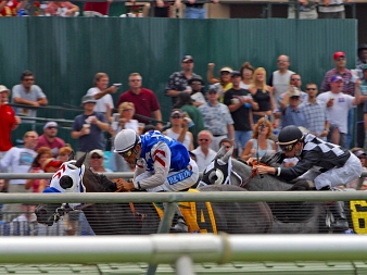La Breeders' Cup 2012 se tenait sur le singulier tracé californien de Santa Anita