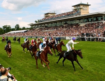 La Cressonnière lors de sa victoire dans le Prix de Diane