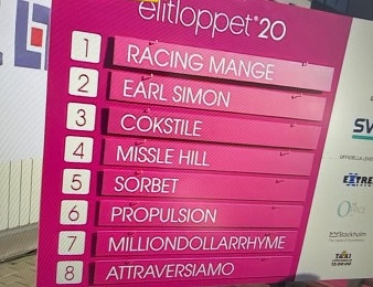 La finale de l'Elitloppet est programmée à 20h30