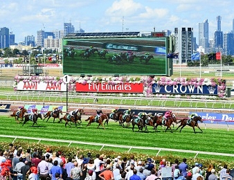 La Melbourne Cup a lieu sur l'hippodrome de Flemington