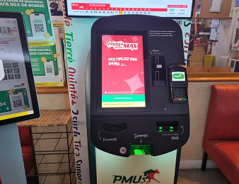La nouvelle borne PMU