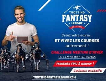 La Trotting Fantasy League 2023/2024 débute cette semaine