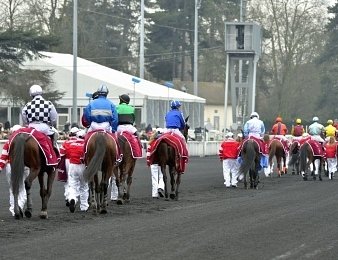 Le défilé du Prix de Cornulier.