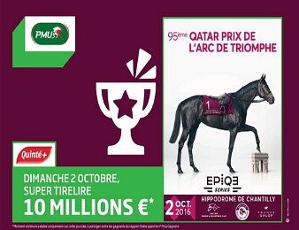 Le dispositif du PMU pour le 95ème Qatar Prix de l'Arc de Triomphe
