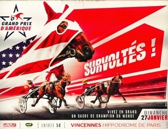Le Grand Prix d'Amérique a lieu le dimanche 27 janvier