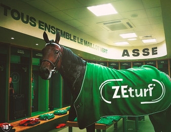 Le maillot « ASSE x ZEturf » est un maillot collector