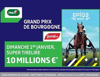 Le PMU offre une super tirelire pour le Grand Prix de Bourgogne