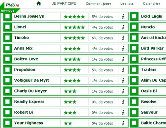 Le PMU propose de parier à l'avance sur le Grand Prix d'Amérique 2017.