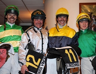 Le podium au complet de l'Etrier d'Or 2011