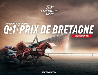 Le Prix de Bretagne est la première course qualificative au Prix d'Amérique Legend Race