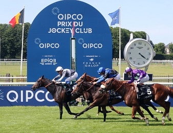 Le Prix du Jockey Club avait lieu ce dimanche 3 juin à Chantilly