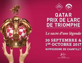 Le Qatar Prix de l'Arc de triomphe aura lieu le dimanche 1er octobre à Chantilly