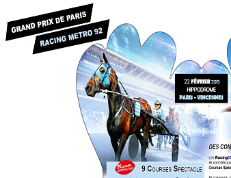 Le Racing Metro 92, le PMU et LeTrot s'associent dimanche 22 février