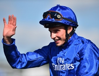 Légende : William Buick était en selle sur Space Blues