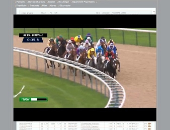 Les vidéos sont désormais gratuites pour les professionnels du galop
