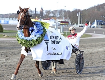 Lionel remettra son titre en jeu dans l'Olympiatravet le 28 avril à Aby