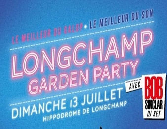 L'hippodrome de Longchamp accueillera sa Garden Party le 13 juillet prochain