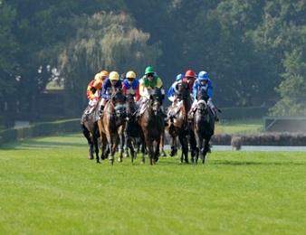 On a assisté à un beau spectacle sur l'hippodrome de Longchamp