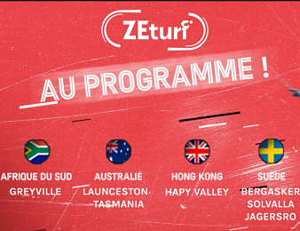 Ouvrez un compte pour parier sur ZEturf