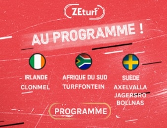 Ouvrez un compte pour parier sur ZEturf