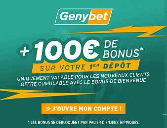 Ouvrez un compte sur Genybet