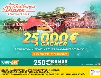 Ouvrez un compte sur Genybet