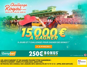 Ouvrez un compte sur Genybet
