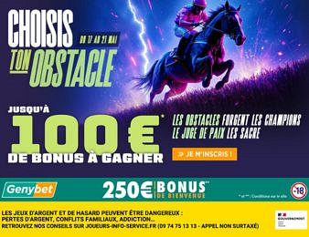 Ouvrez un compte sur Genybet pour parier