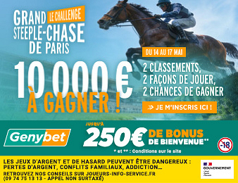 Ouvrez un compte sur Genybet pour parier