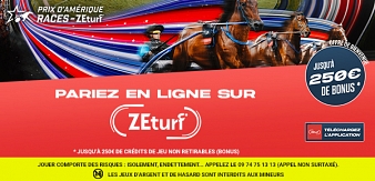 Pariez sur le Prix d'Amérique Legend Race avec ZEturf