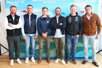 Record d'entraîneurs de Chantilly au départ du Grand Steeple-Chase de Paris 2026